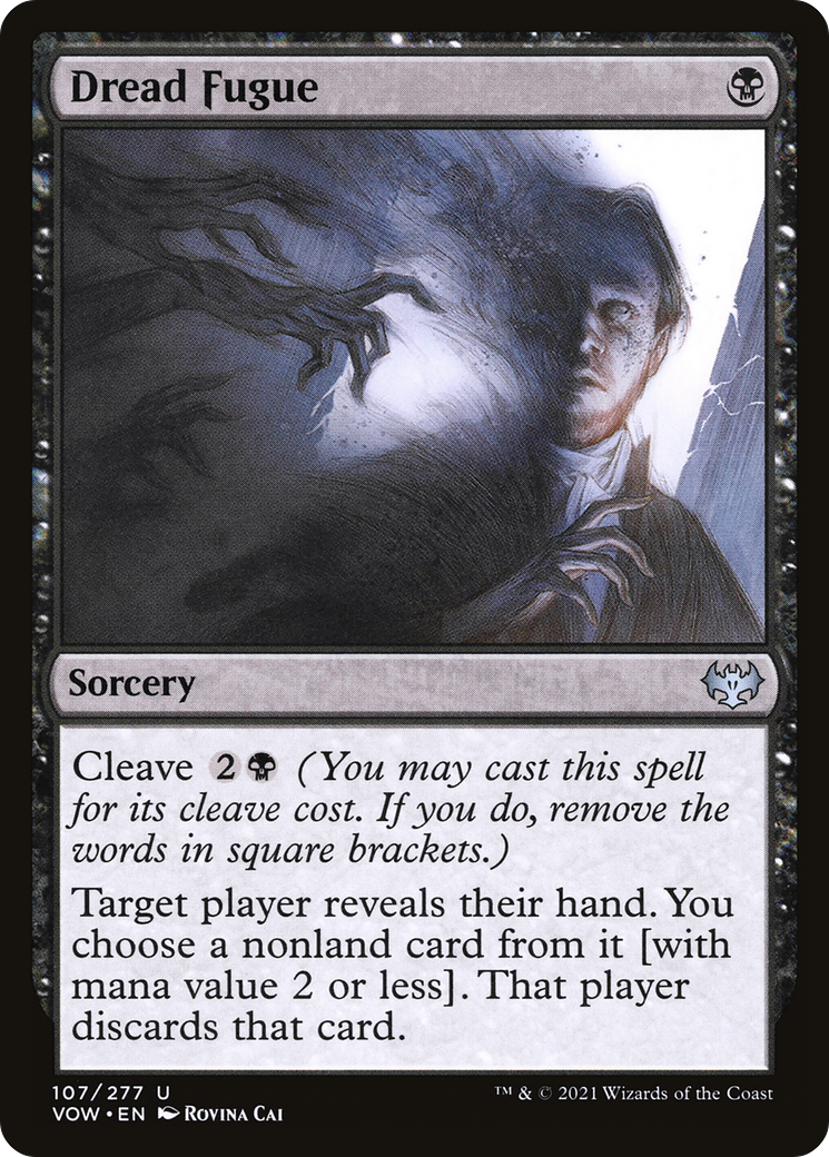 Dread Fugue (VOW-107) - Innistrad: Crimson Vow