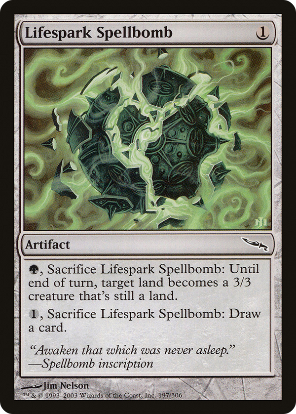 Lifespark Spellbomb (MRD-197) - Mirrodin