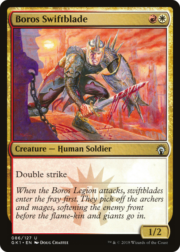 Boros Swiftblade (GR1-086) - GRN Guild Kit