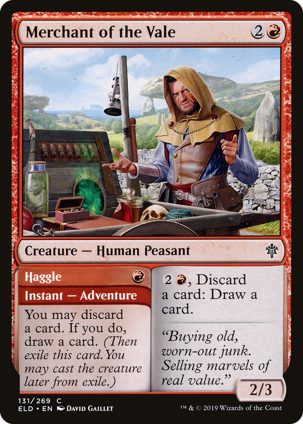 Merchant of the Vale (ELD-131) - Throne of Eldraine Foil