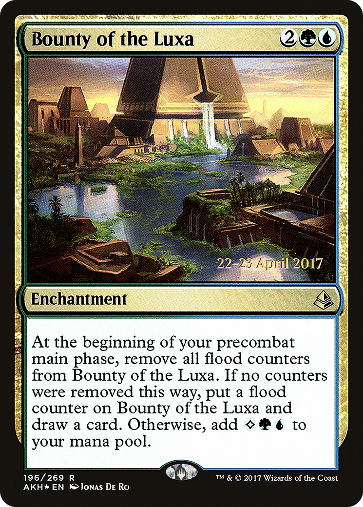Bounty of the Luxa (PRE-196) - Amonkhet Promos Foil