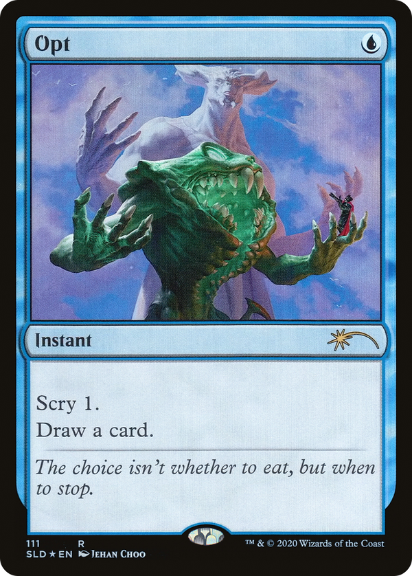 Opt (SLD-111) - Secret Lair Drop Foil