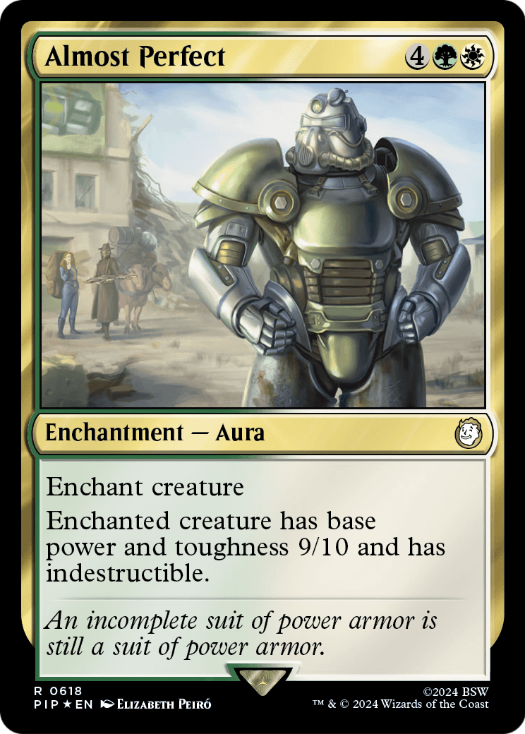 Almost Perfect (Surge Foil) (PIP-618) - Fallout Foil