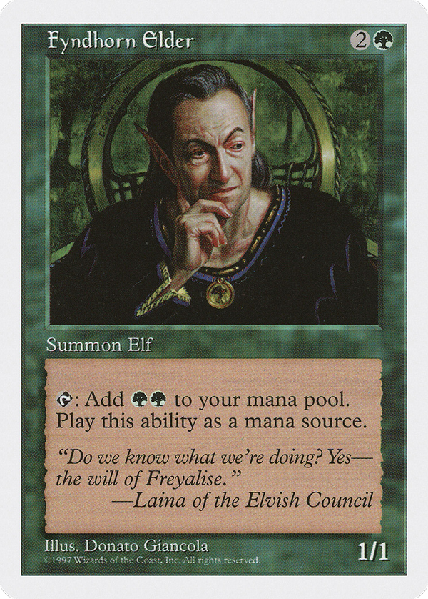 Fyndhorn Elder (5ED-) - Fifth Edition
