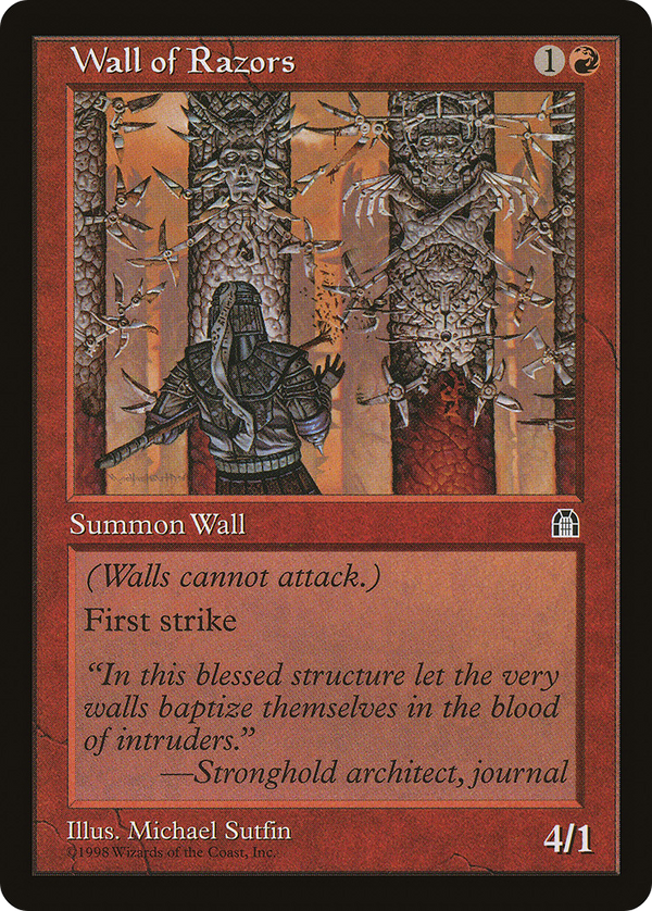 Wall of Razors (STH-) - Stronghold