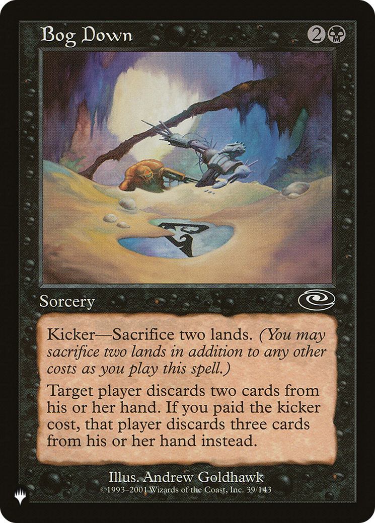 Bog Down (LIST-39/143) - The List