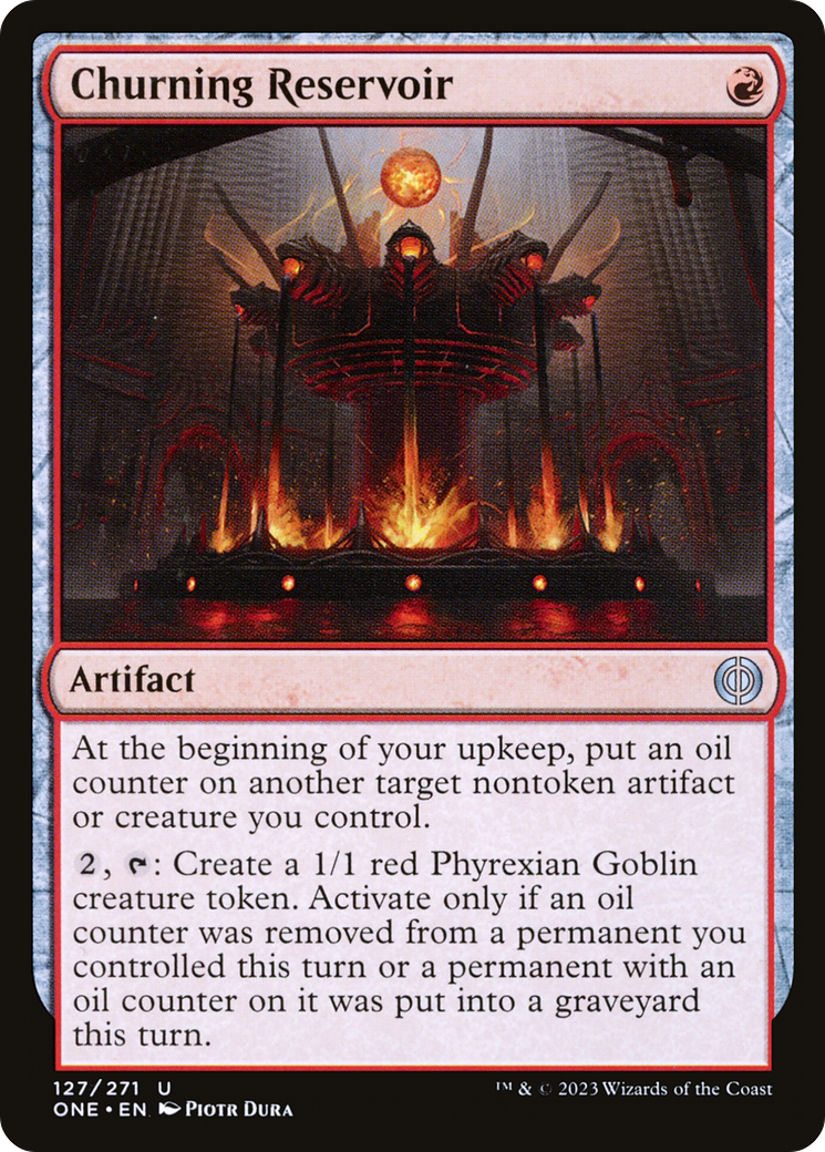 Churning Reservoir (ONE-127) - Phyrexia: All Will Be One