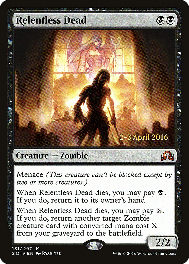 Relentless Dead (PRE-131) - Shadows over Innistrad Promos Foil