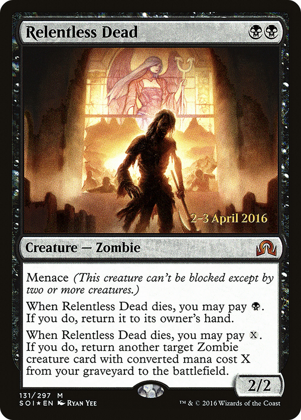 Relentless Dead (PRE-131) - Shadows over Innistrad Promos Foil