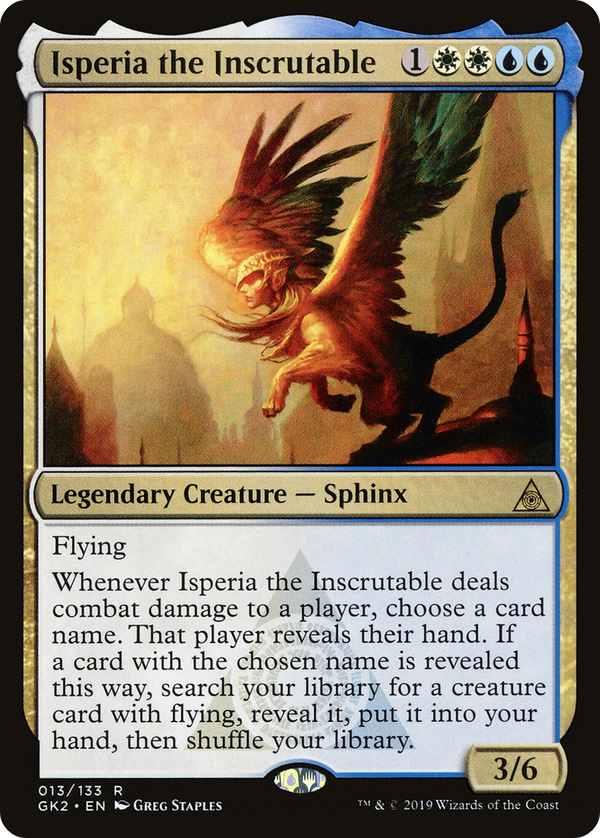 Isperia the Inscrutable (GK2-013) - RNA Guild Kit