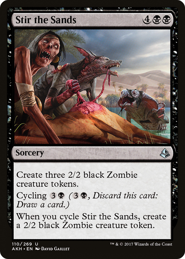 Stir the Sands (AKH-110) - Amonkhet Foil