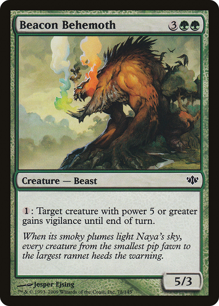 Beacon Behemoth (CON-078) - Conflux Foil