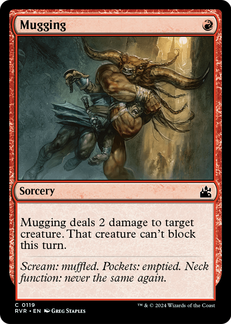 Mugging (RVR-119) - Ravnica Remastered