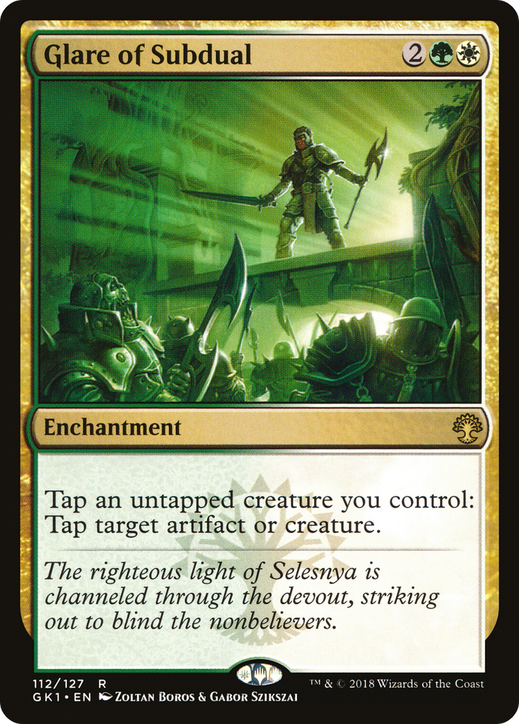 Glare of Subdual (GR1-112) - GRN Guild Kit