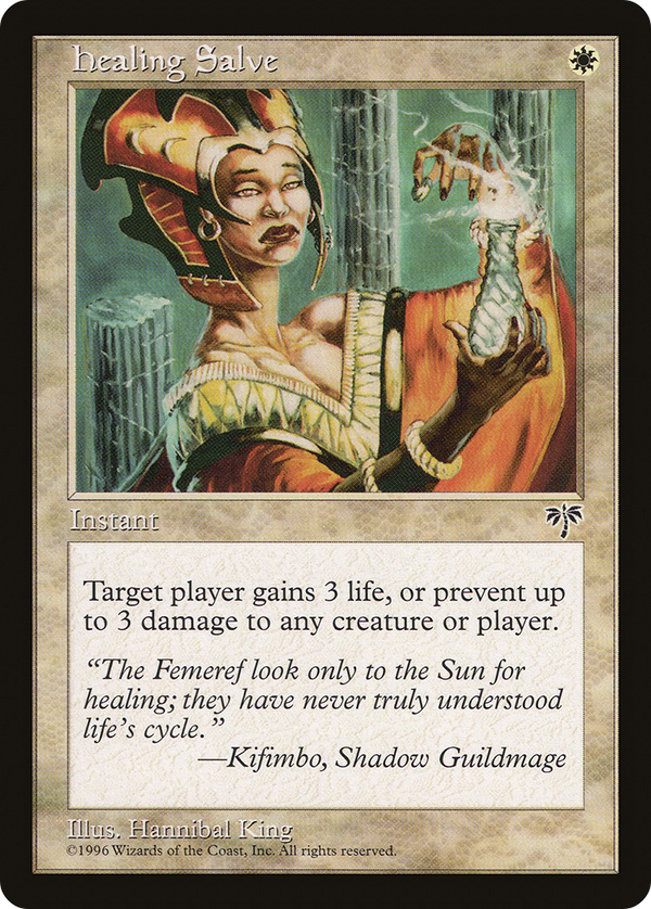 Healing Salve (MIR-) - Mirage