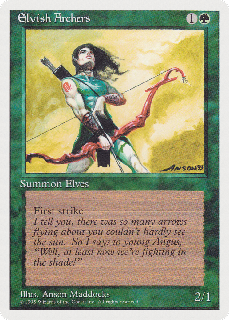 Elvish Archers (RQS-040) - Rivals Quick Start Set