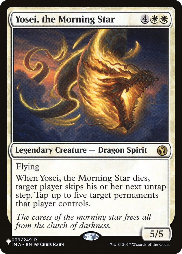 Yosei, the Morning Star (LIST-039/249) - The List