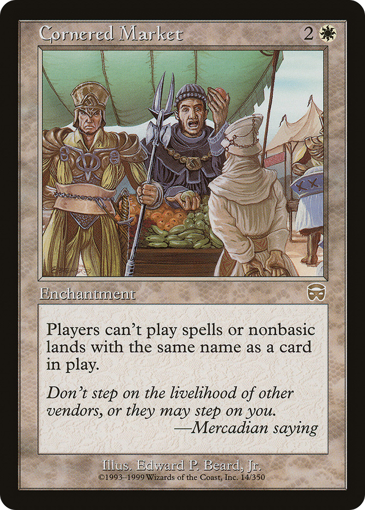 Cornered Market (MMQ-014) - Mercadian Masques Foil