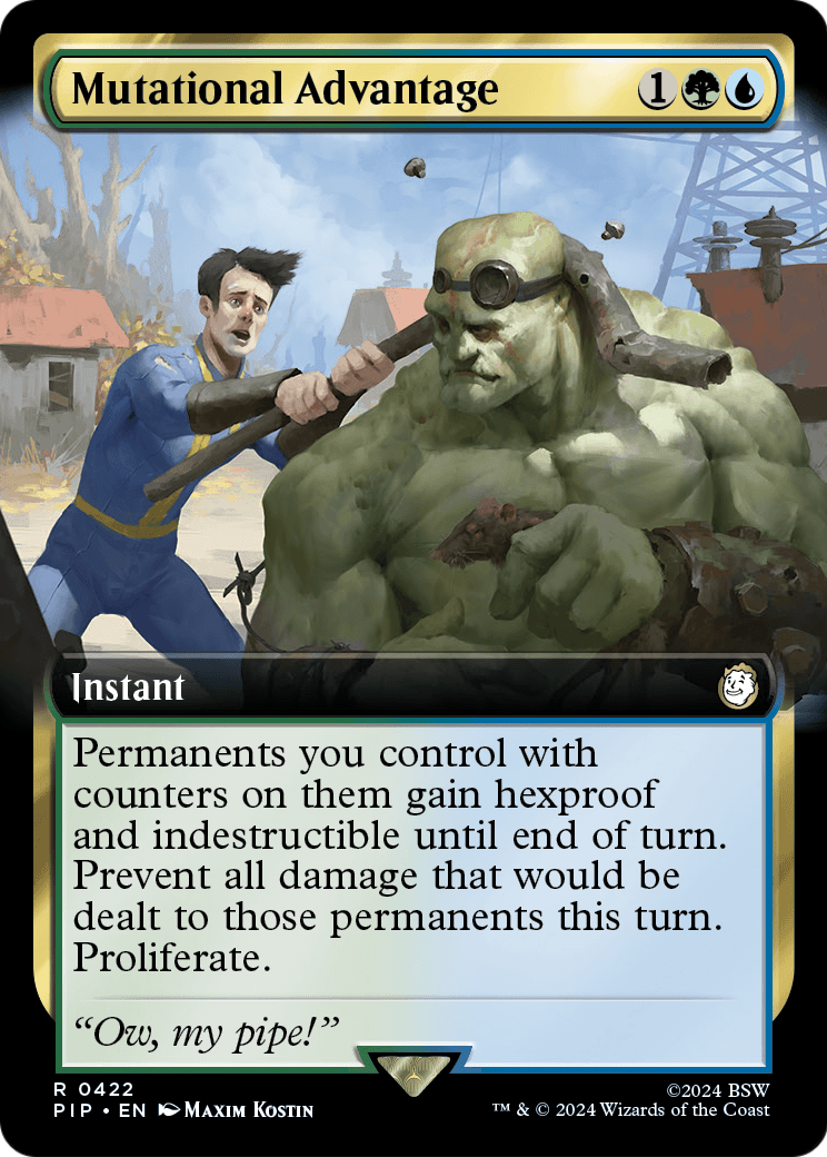 Mutational Advantage (Extended Art) (PIP-422) - Fallout: (Extended Art)