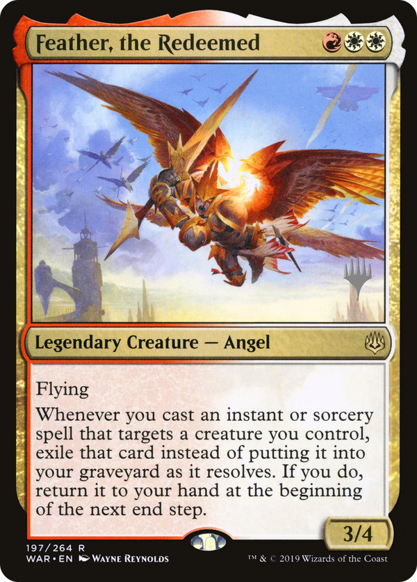 Feather, the Redeemed (PPTHB-197) - War of the Spark Promos