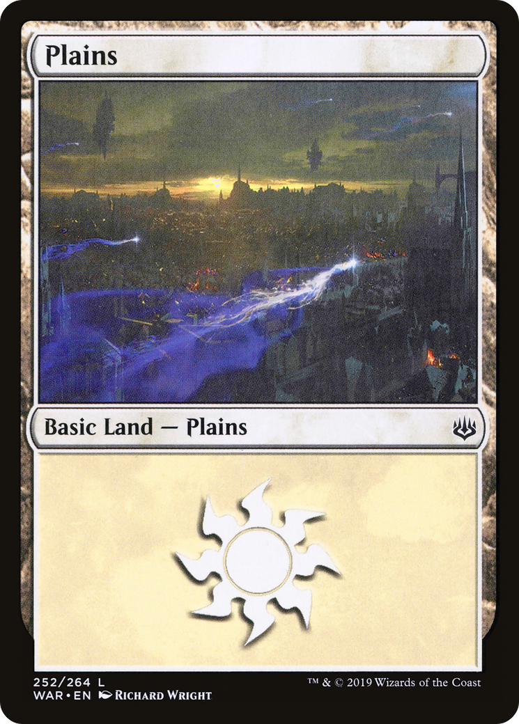 Plains (252) (WAR-252) - War of the Spark Foil