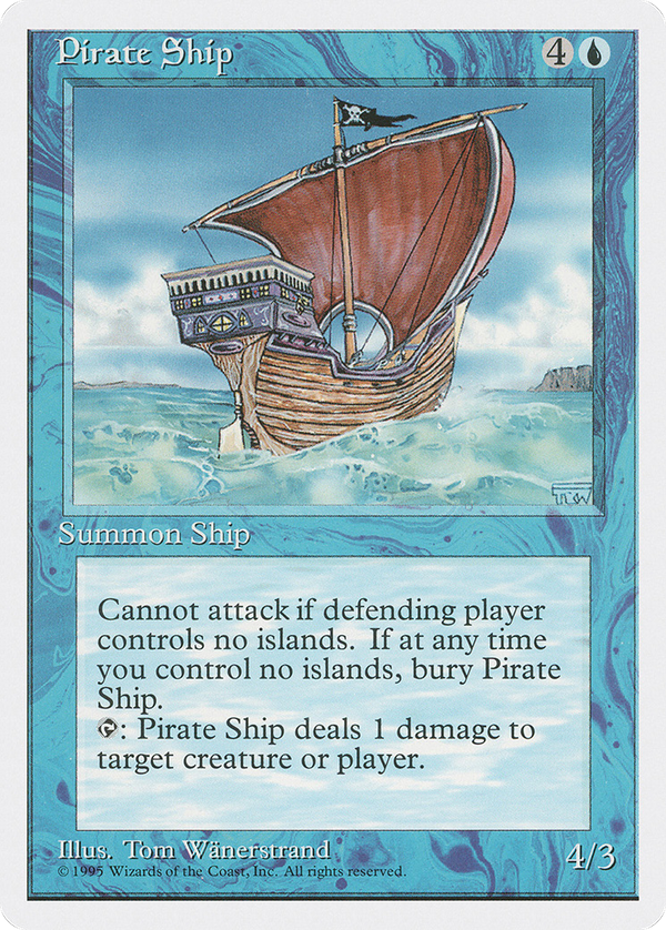 Pirate Ship (4ED-) - Fourth Edition