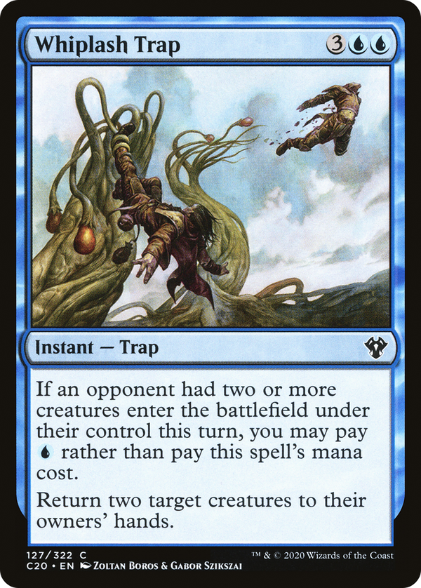 Whiplash Trap (C20-127) - Commander 2020