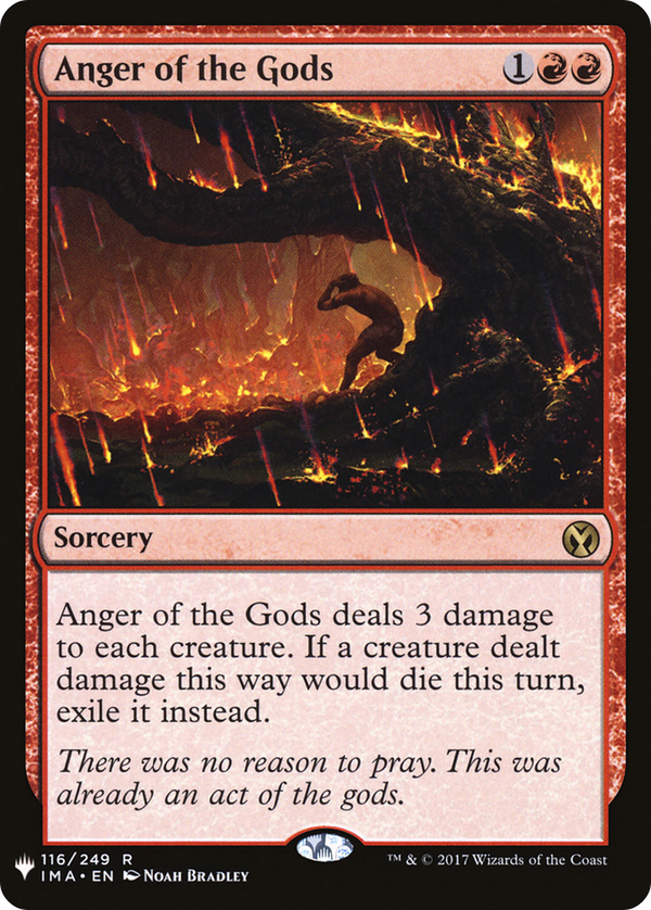 Anger of the Gods (LIST-116) - The List