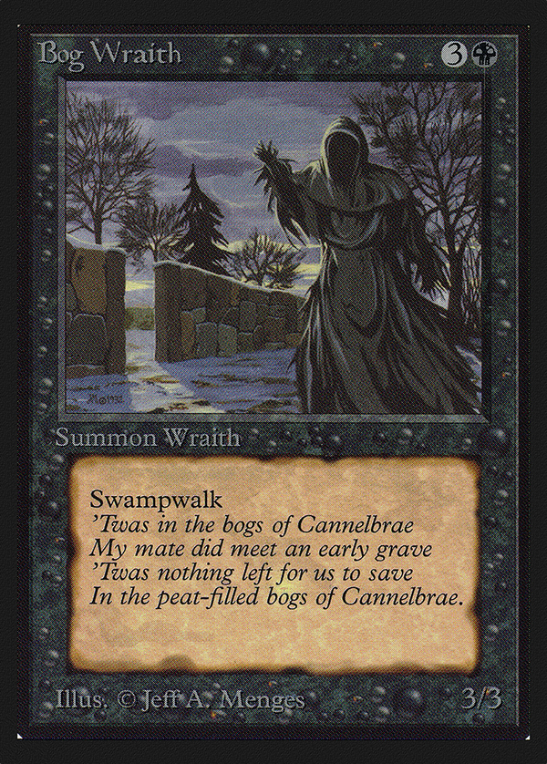 Bog Wraith (CE) (CED-) - Collectors' Edition