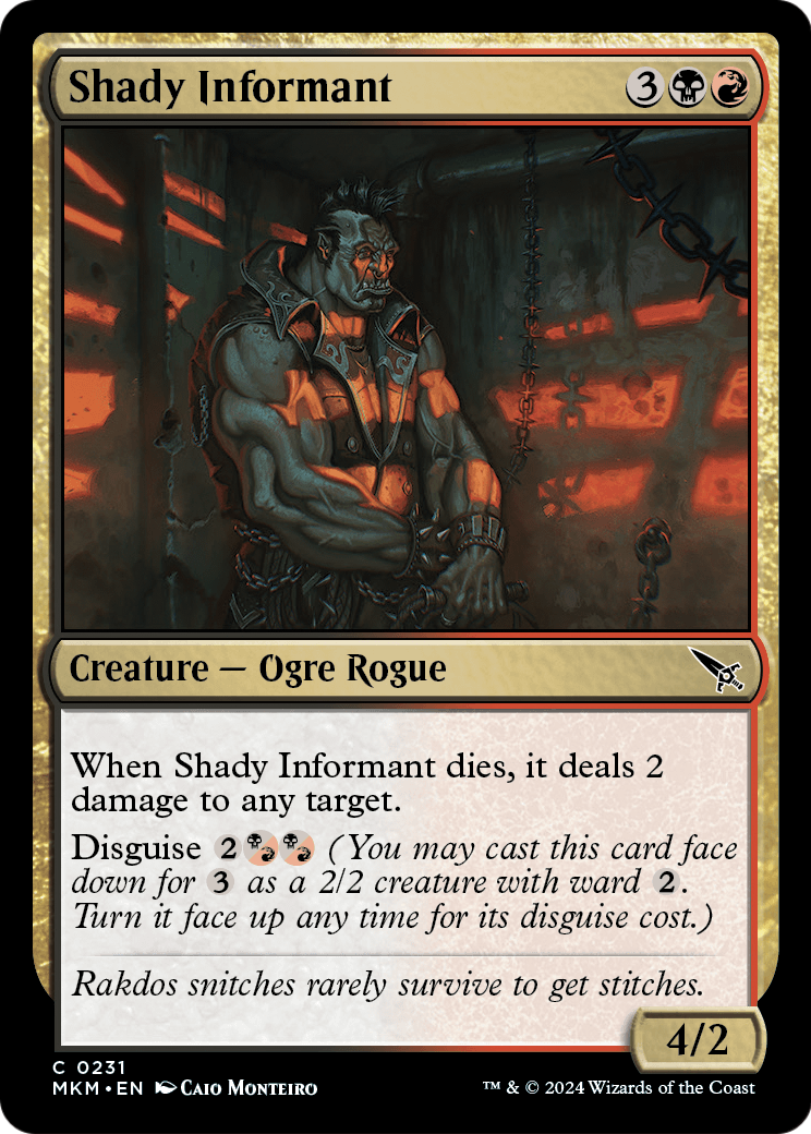 Shady Informant (MKM-231) - Murders at Karlov Manor