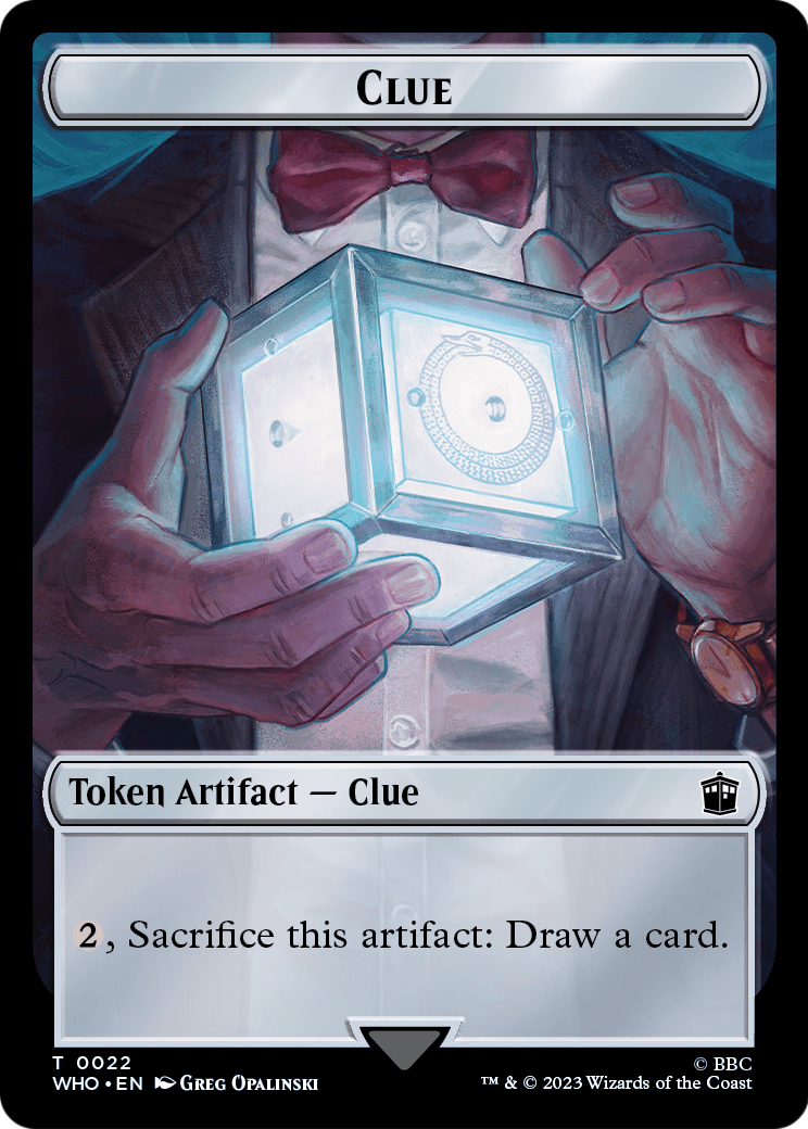 Clue (TWHO-022) - Doctor Who Tokens
