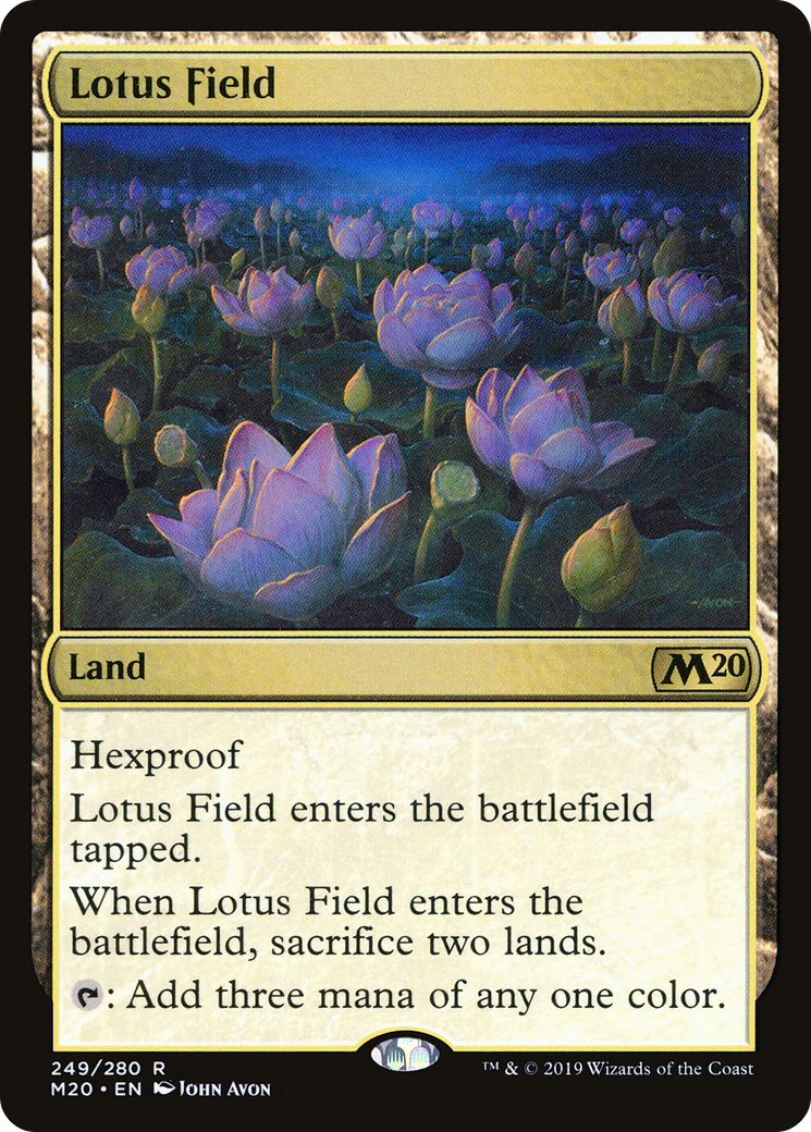 Lotus Field (M20-249) - Core Set 2020 Foil