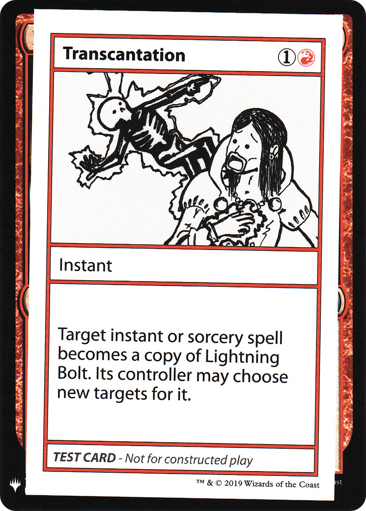 Transcantation (CMB1-) - Mystery Booster Playtest Cards 2019
