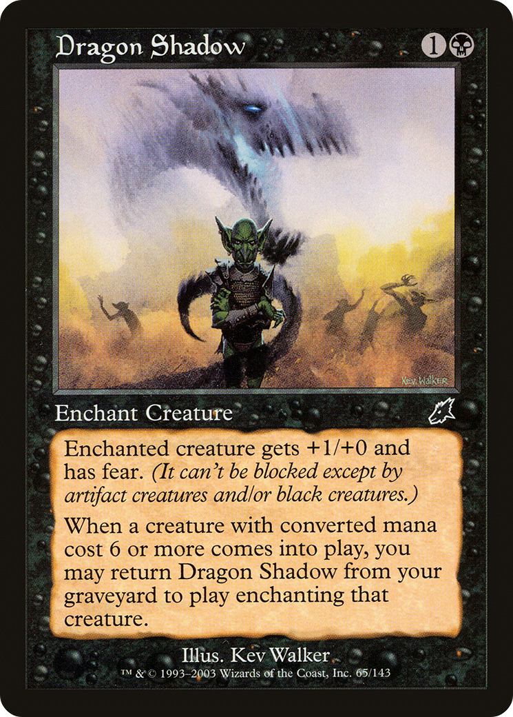 Dragon Shadow (SCG-065) - Scourge Foil