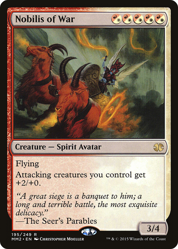 Nobilis of War (MM2-195) - Modern Masters 2015