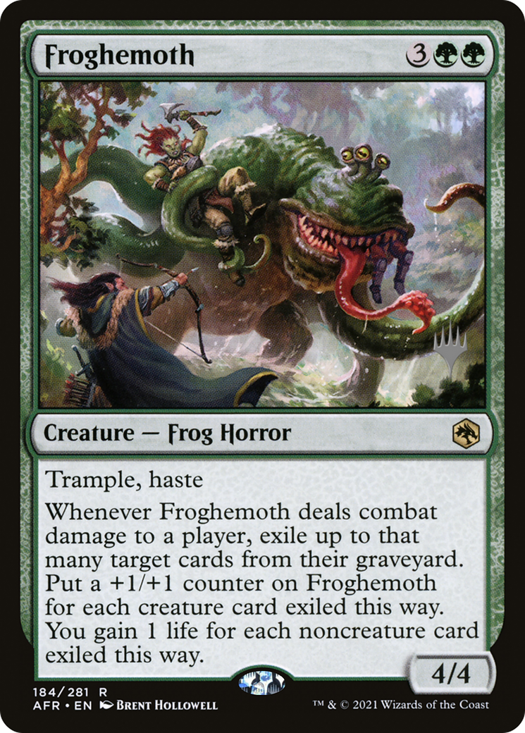 Froghemoth (PPAFR-184) - Adventures in the Forgotten Realms Promos