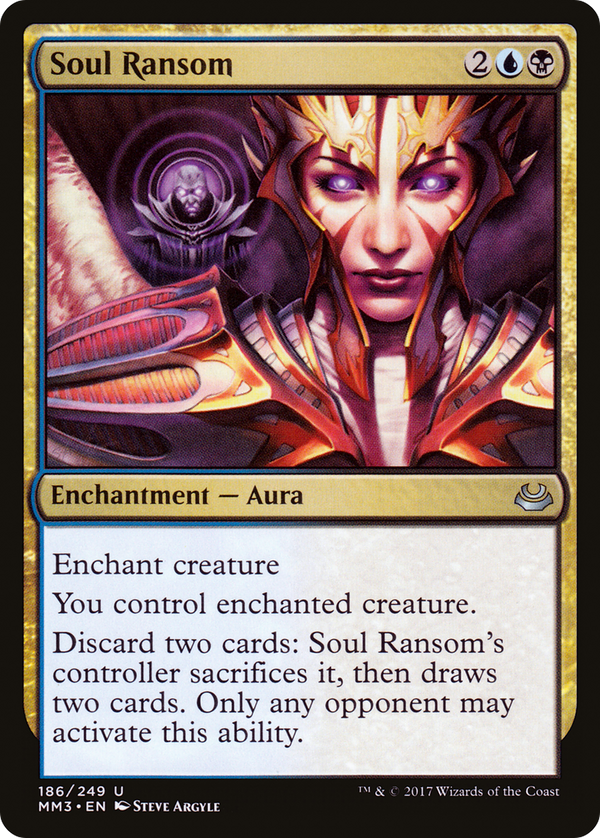 Soul Ransom (MM3-186) - Modern Masters 2017 Foil