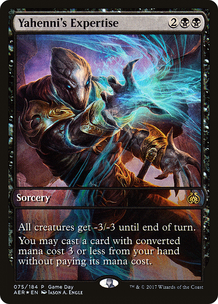 Yahenni's Expertise (GAME-075) - Aether Revolt Promos Foil