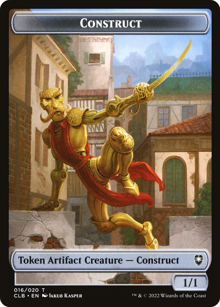 Construct Token (CLB-016) - Battle for Baldur's Gate Tokens