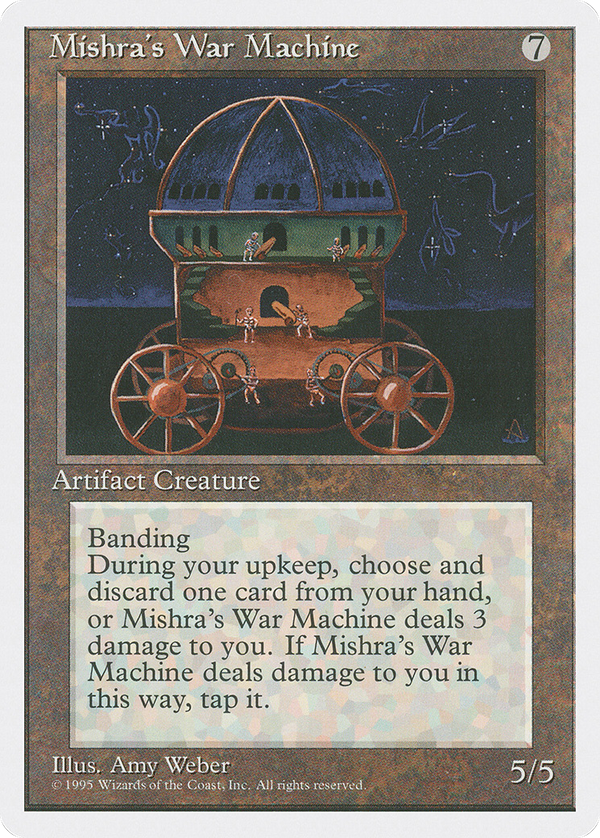 Mishra's War Machine (4ED-) - Fourth Edition