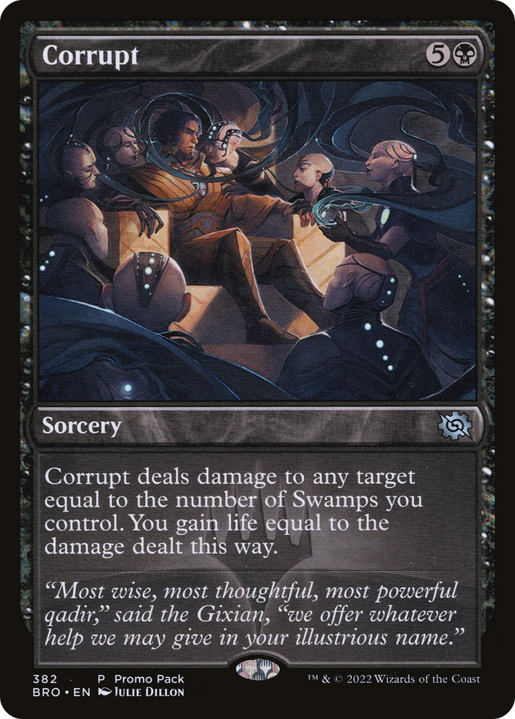 Corrupt (PPBRO-382) - The Brothers' War Foil