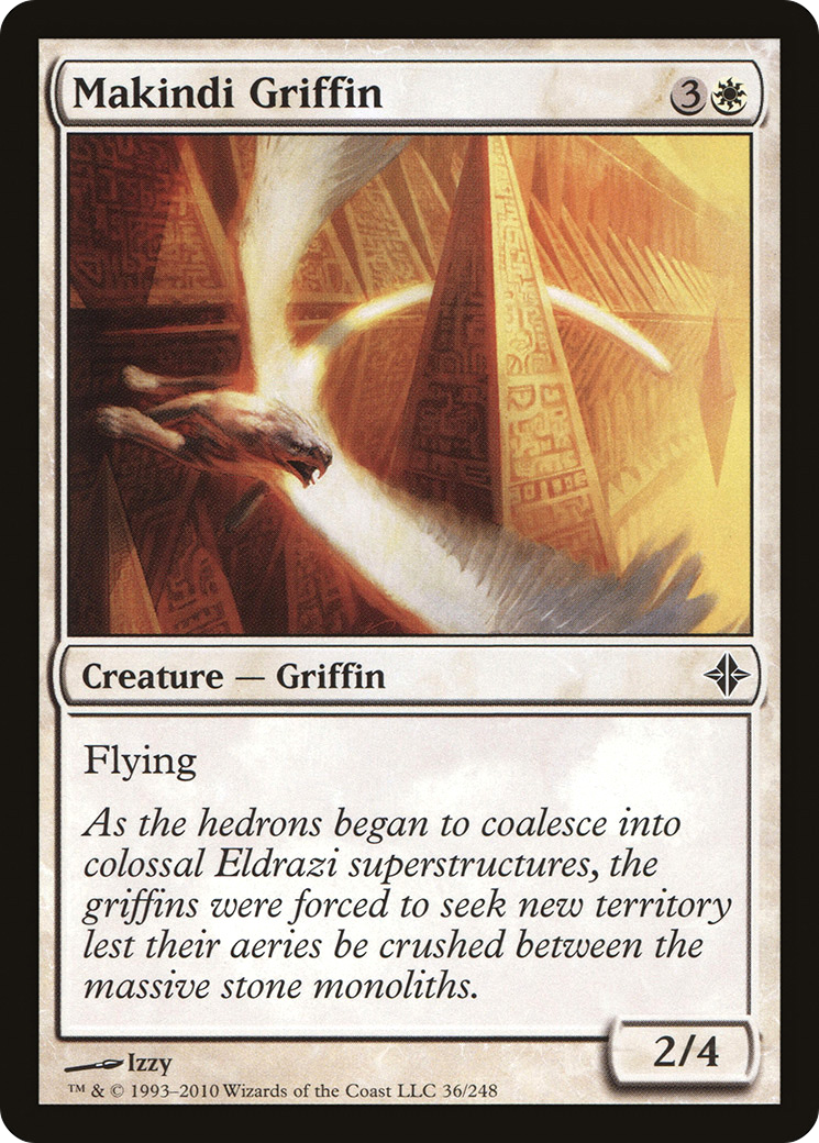 Makindi Griffin (ROE-036) - Rise of the Eldrazi Foil