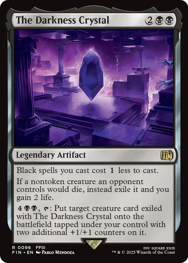 The Darkness Crystal (FIN-096) - FINAL FANTASY Foil