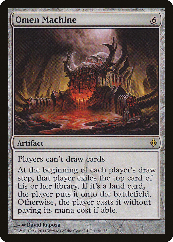Omen Machine (NPH-148) - New Phyrexia Foil