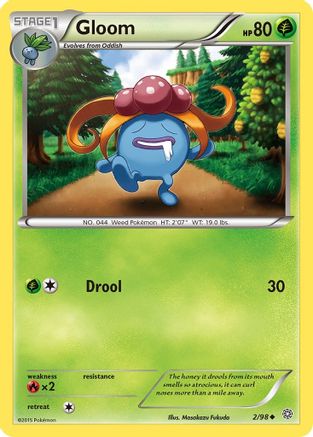 Gloom 002 - Reverse Holofoil XY Ancient Origins - Uncommon