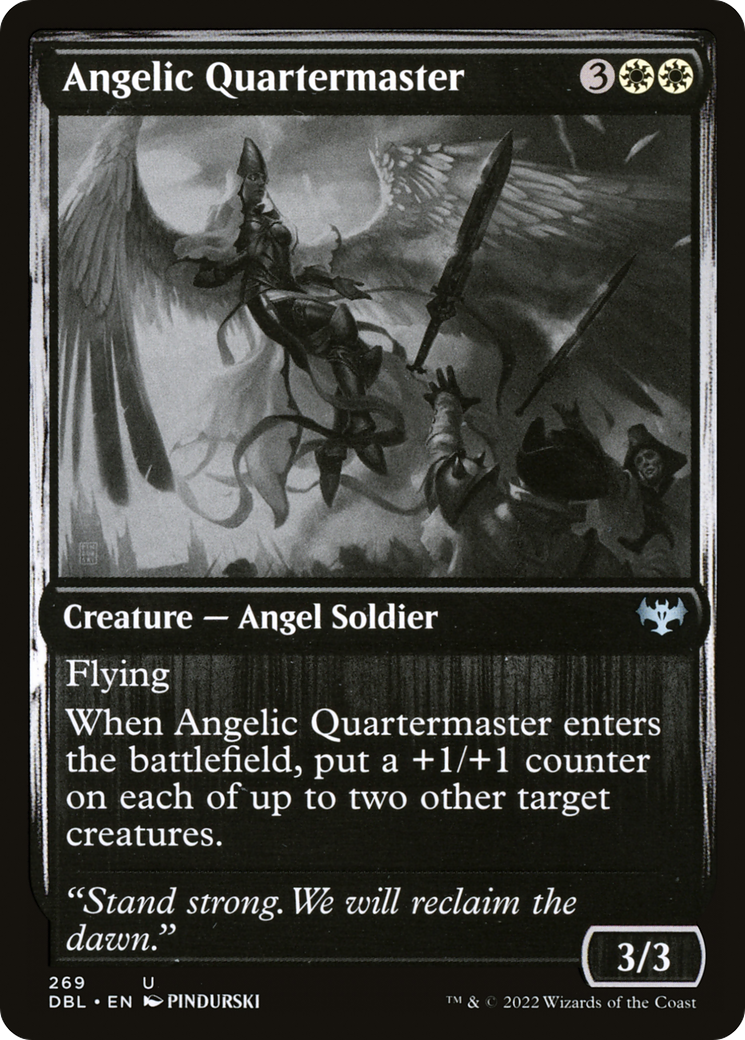 Angelic Quartermaster (DBL-269) - Innistrad: Double Feature Foil