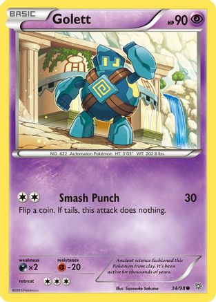 Golett 034 XY Ancient Origins - Common