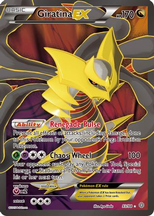 Giratina EX (93 Full Art) - Holofoil XY Ancient Origins - Ultra Rare