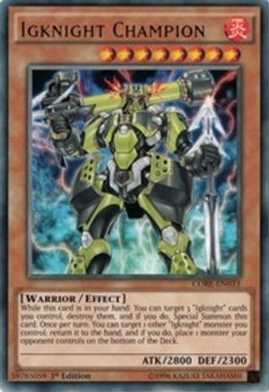 Igknight Champion (CORE-EN033) - Clash of Rebellions Unlimited