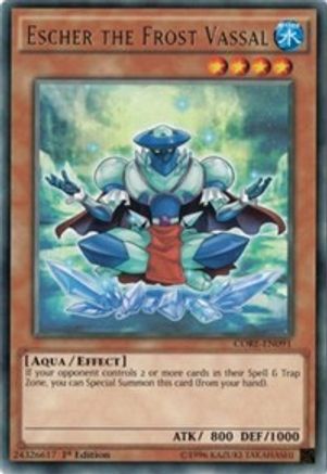 Escher the Frost Vassal (CORE-EN091) - Clash of Rebellions 1st Edition